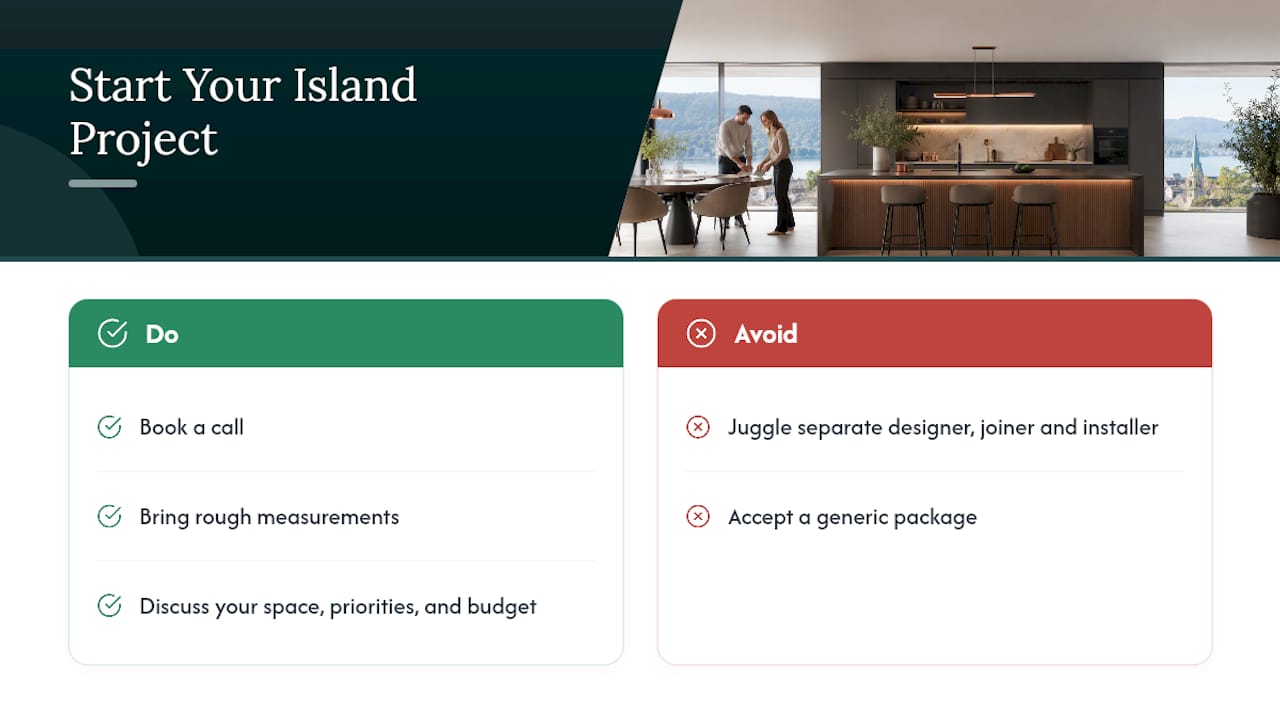 Ready to Start Your Custom Island Project? — overview diagram
