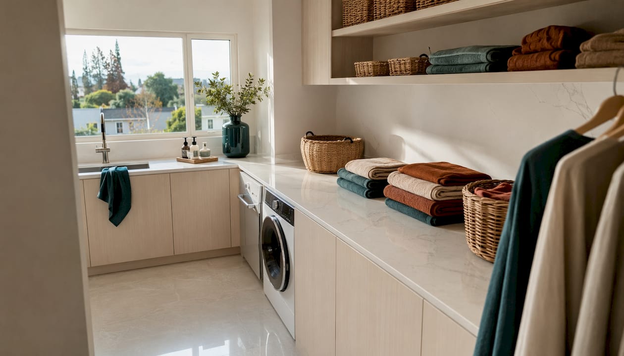 Idées d'aménagement de buanderie sur mesure pour les demeures élégantes de Rüschlikon | Upscale Interiors