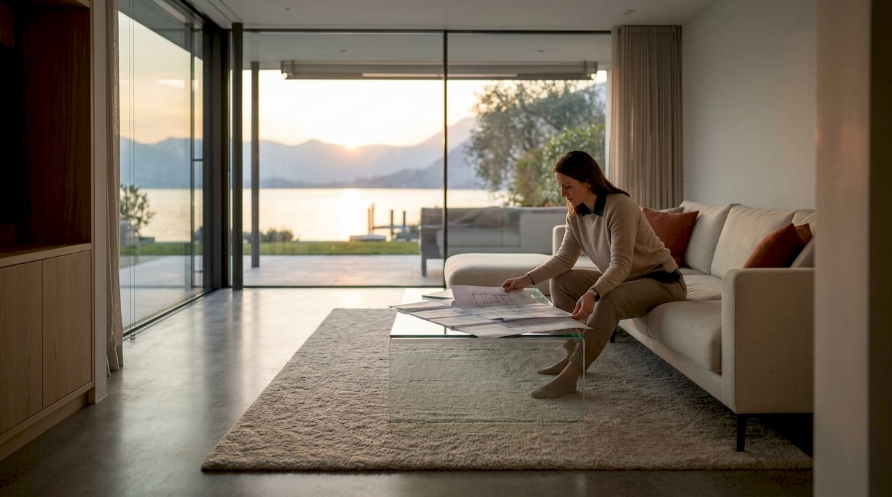Luxuriöse Interior-Design-Trends für Häuser am Wasser in Ascona | Upscale Interiors