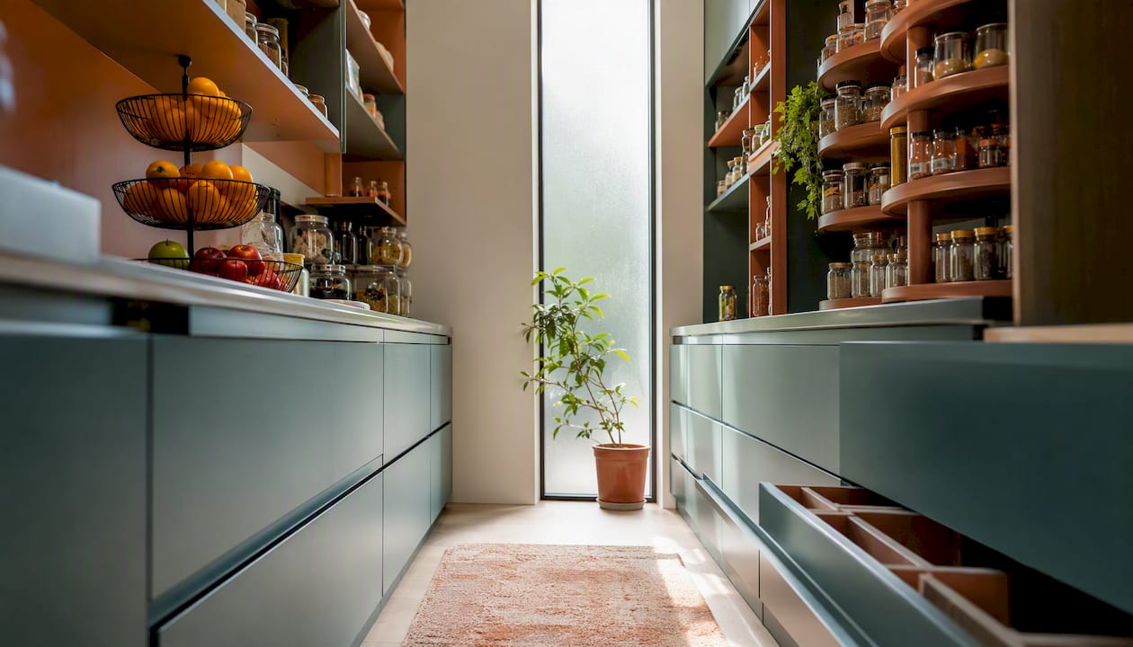 Maßgeschneiderte begehbare Vorratskammern für Ihr Zuhause in Meggen | Upscale Interiors