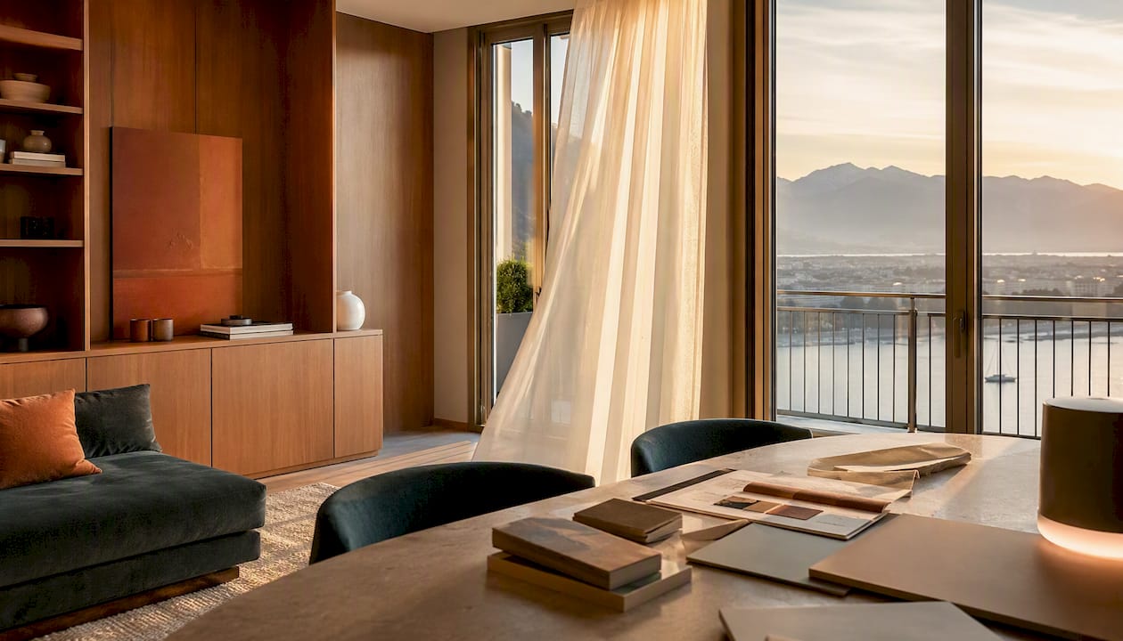 Luxury Apartment Interior Design in Geneva | Upscale Interiors