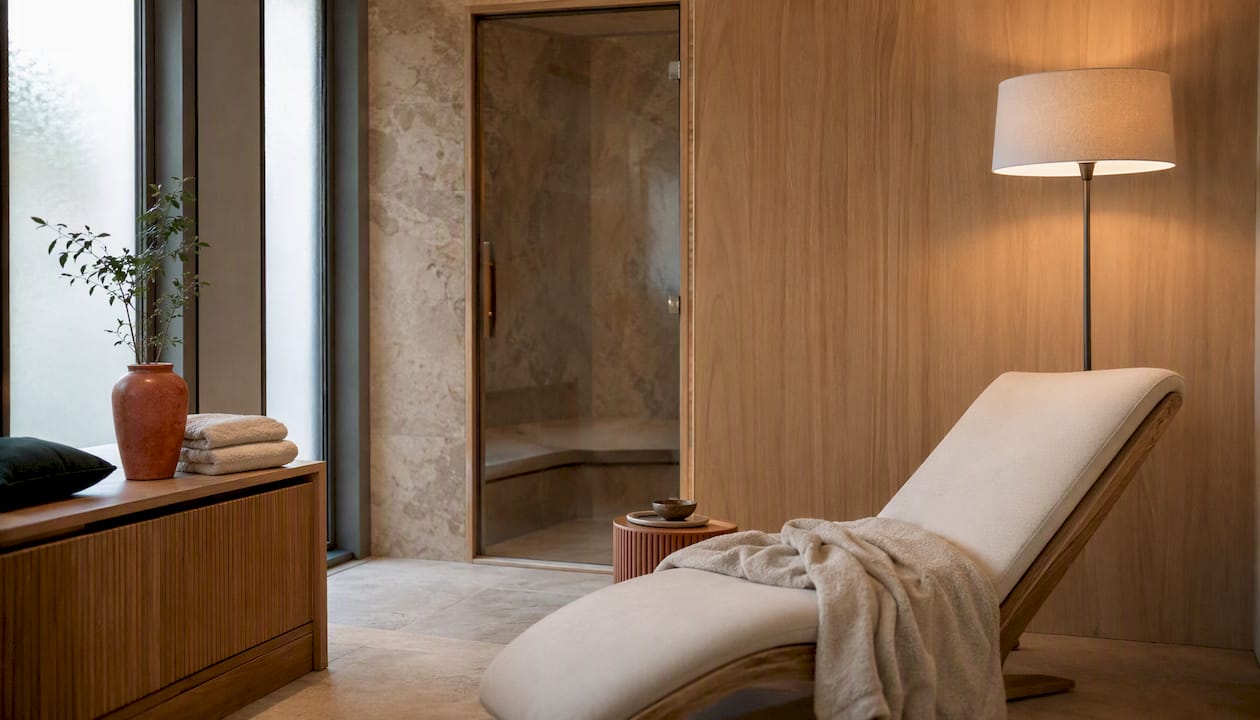 Conception de spa résidentiel de luxe à Zollikon | Upscale Interiors