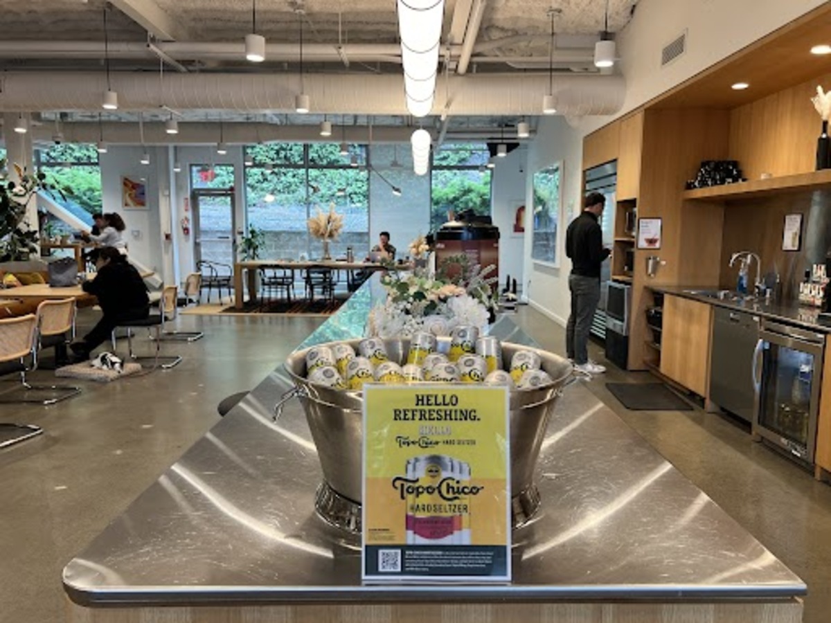 Topo Chico Hard Seltzer at 1 Belvedere