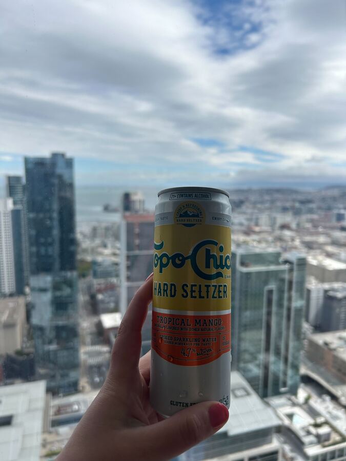 Topo Chico Hard Seltzer at Salesforce Tower