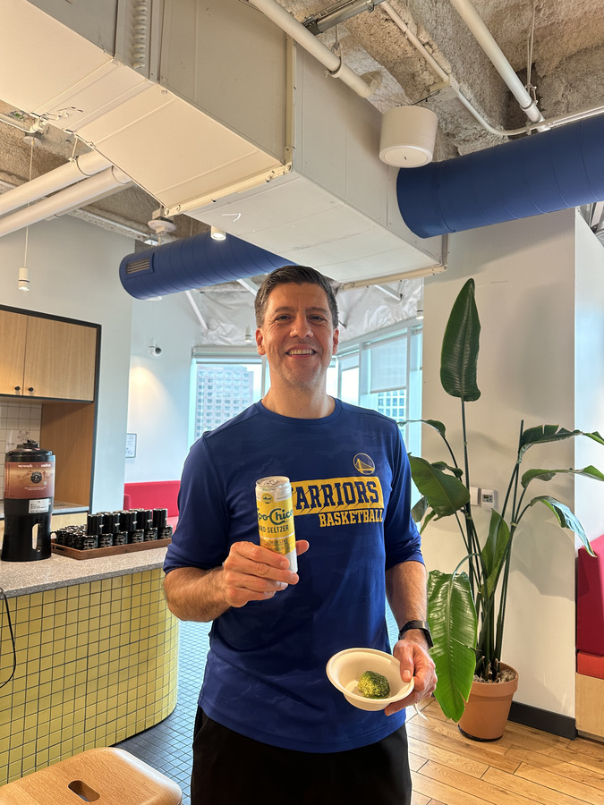 Topo Chico Hard Seltzer at Riverpark Tower