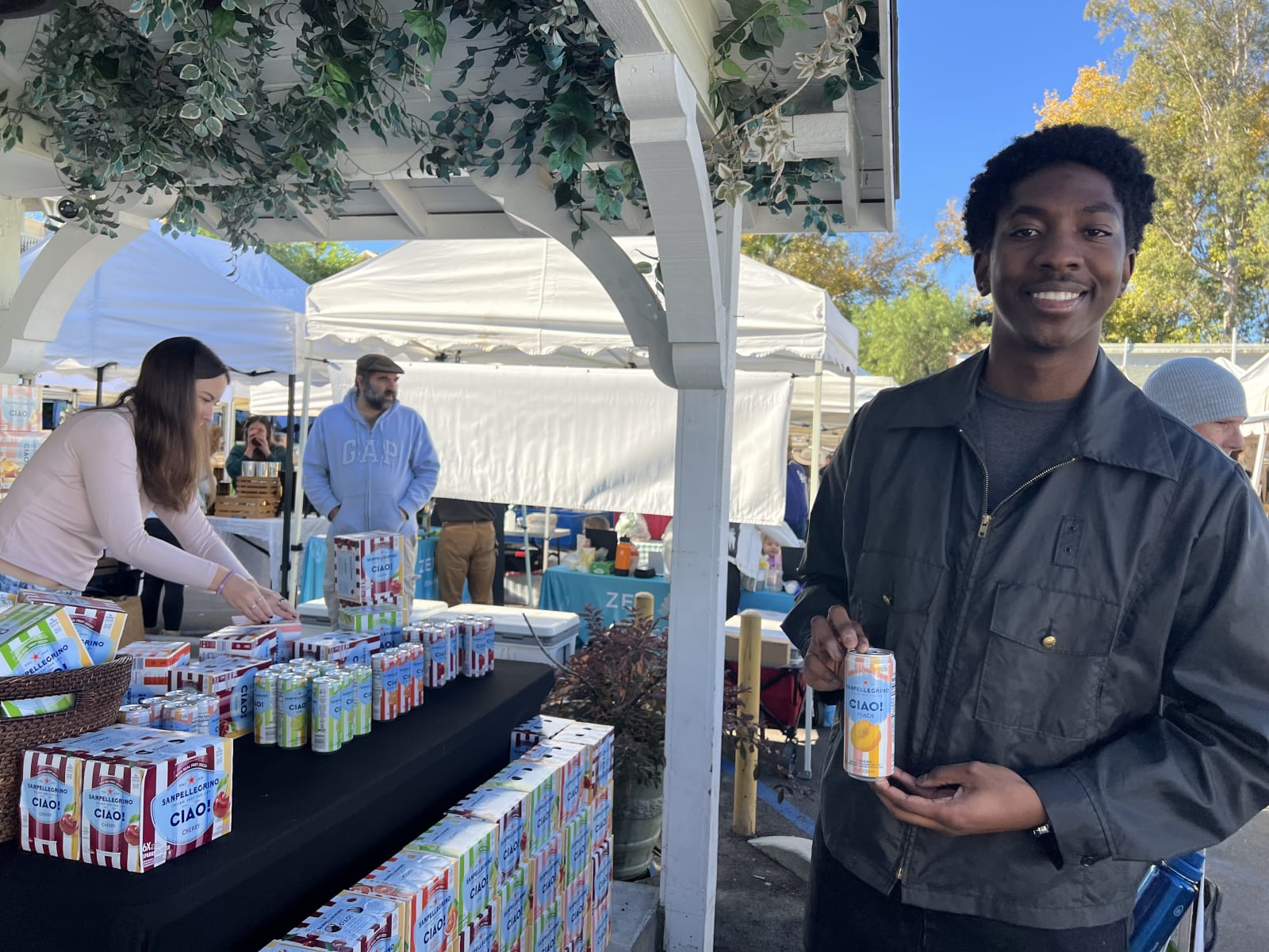 S.Pellegrino at Calabasas Farmers Market