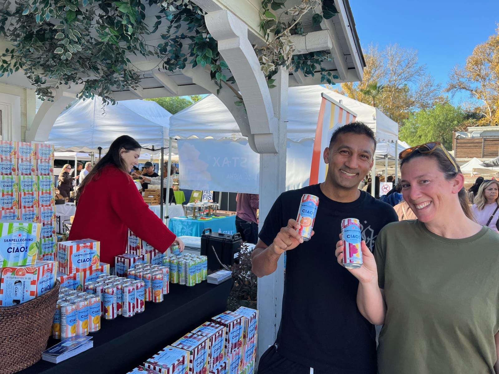 S.Pellegrino at Calabasas Farmers Market