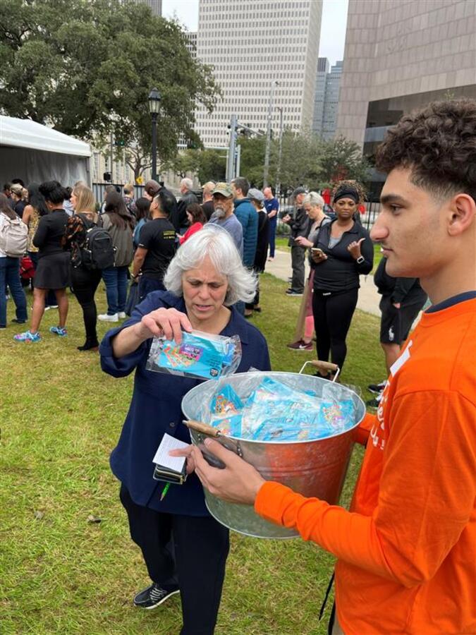 Health Warrior at Sam Houston Park