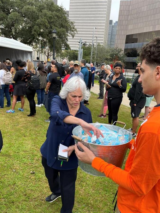 Health Warrior at Sam Houston Park