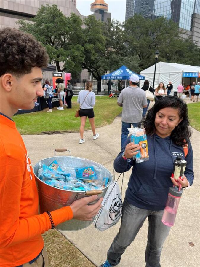 Health Warrior at Sam Houston Park