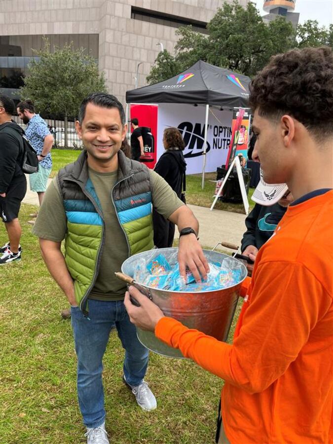 Health Warrior at Sam Houston Park