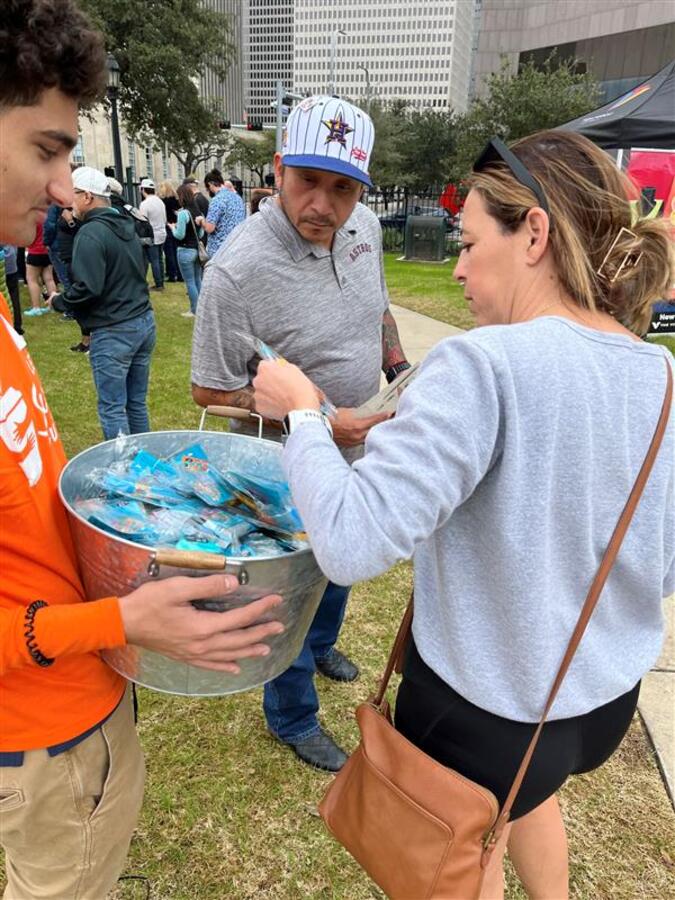 Health Warrior at Sam Houston Park