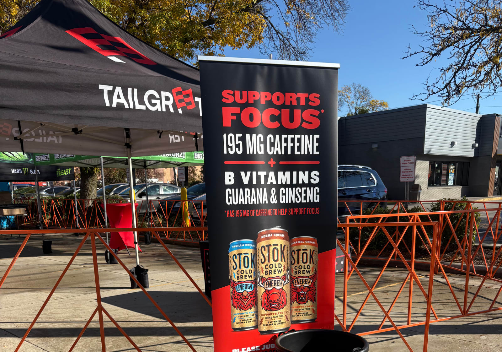 Stok Cold Brew at Tailgreeter Venue 25