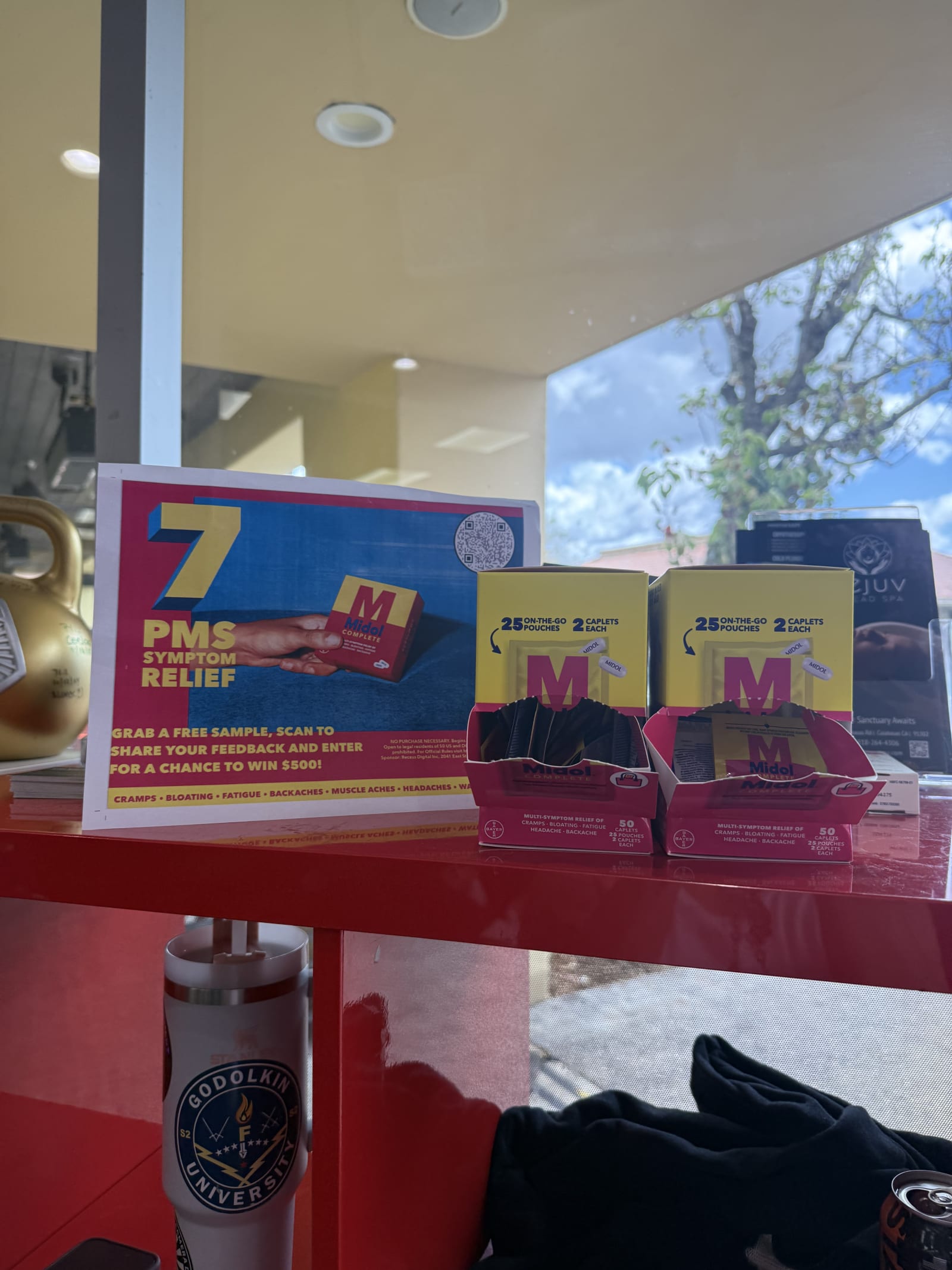 Midol at F45 Calabasas