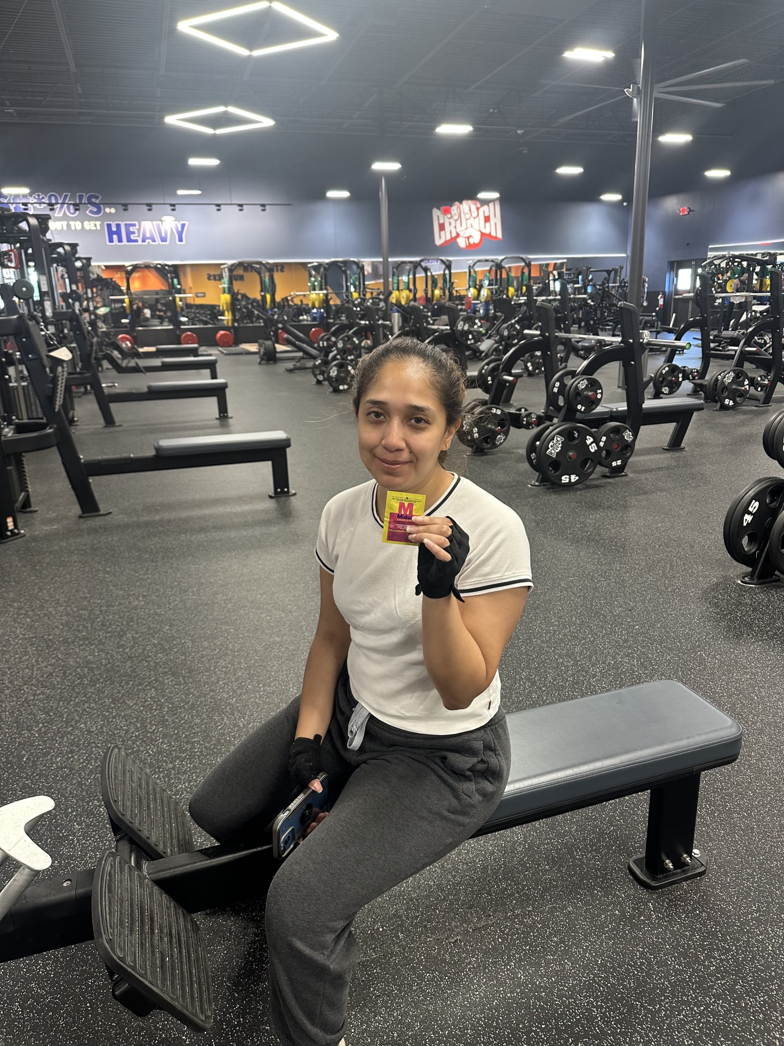 Midol at Crunch Fitness - Copperfield