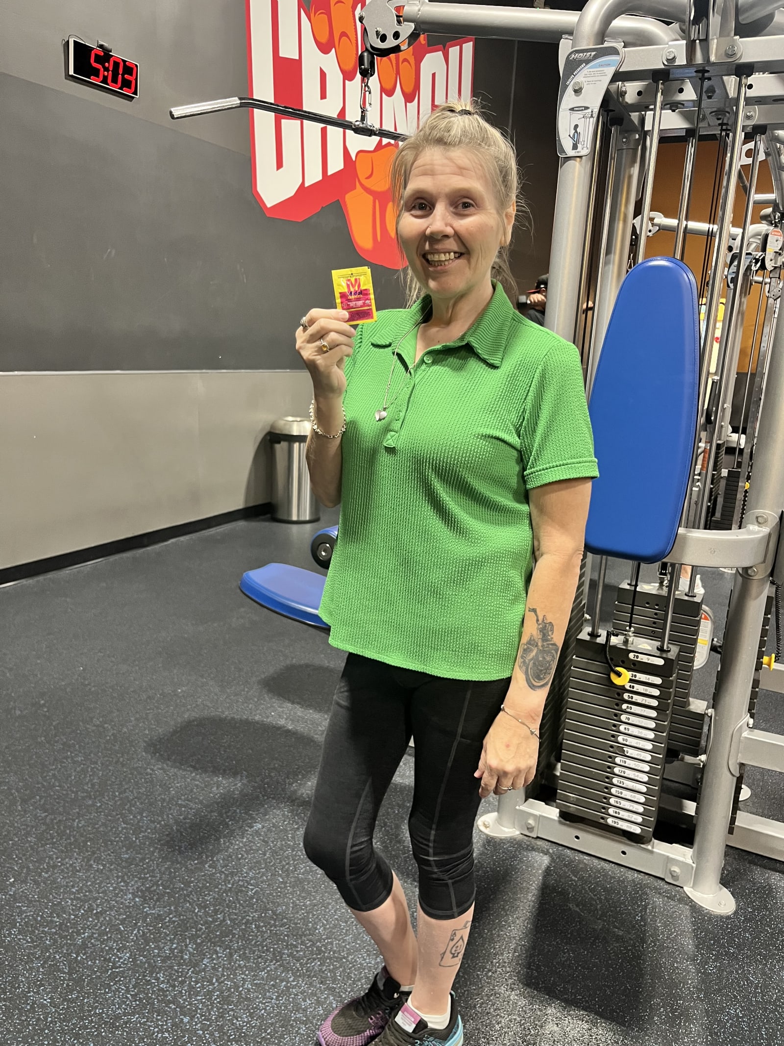 Midol at Crunch Fitness - Katy