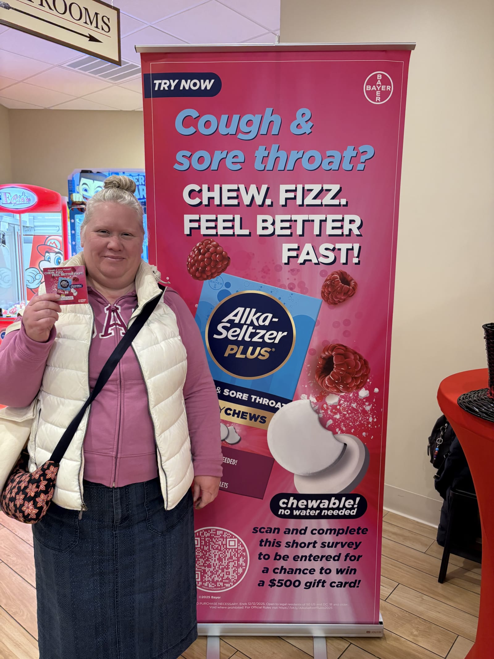 Alka-Seltzer at Tanger Outlets RiverHead