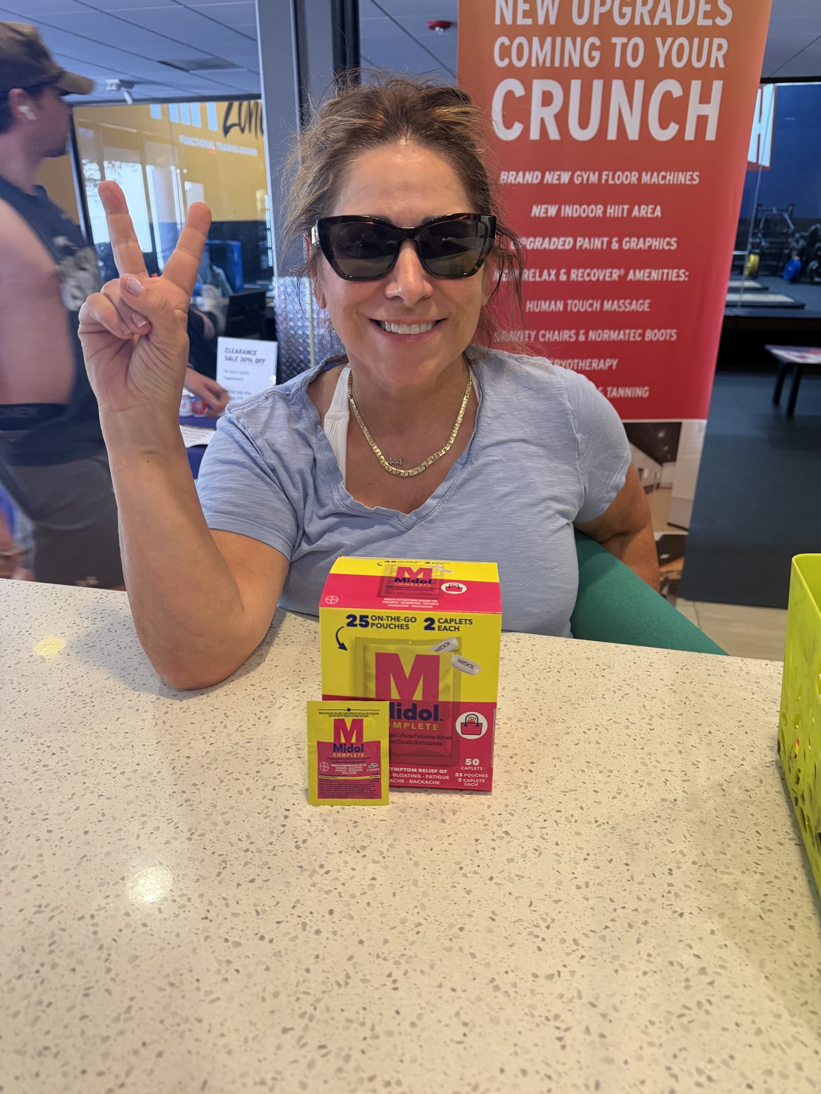 Midol at Crunch Fitness - Simi Valley, CA