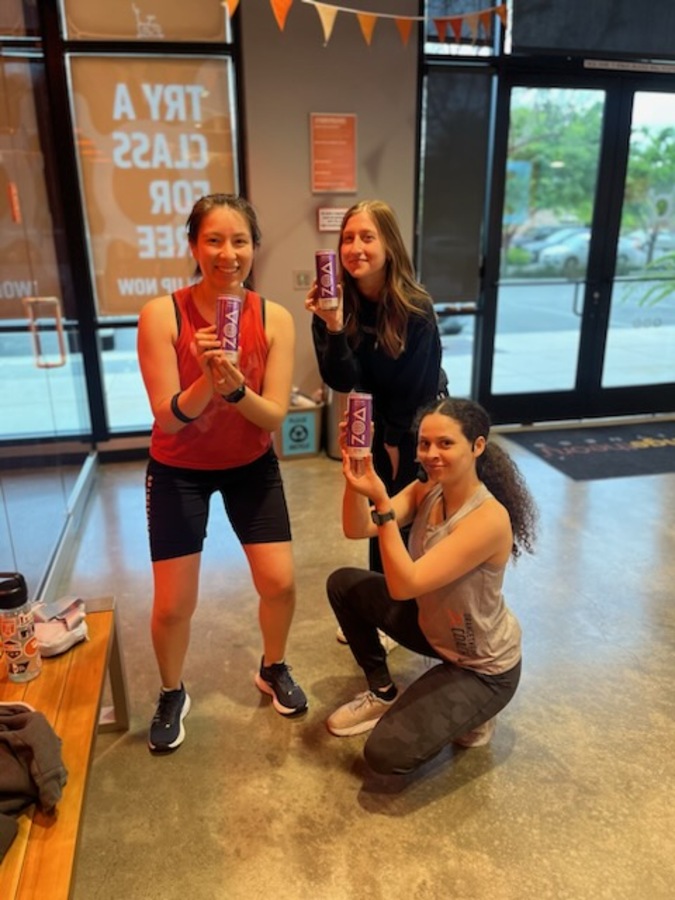 ZOA Energy at Orangetheory Fitness - Pleasanton