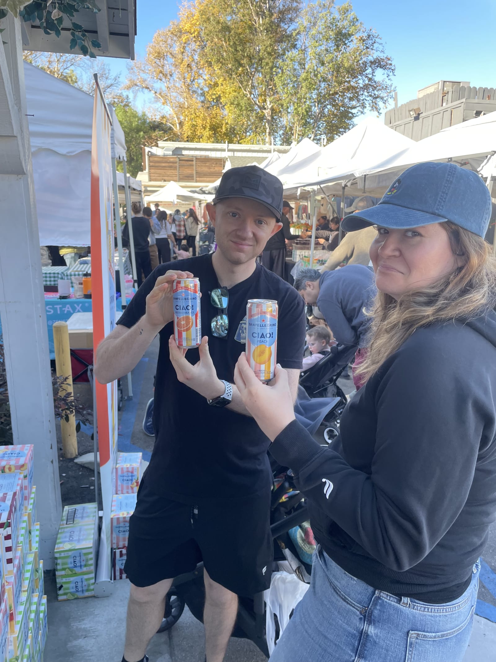 S.Pellegrino at Calabasas Farmers Market