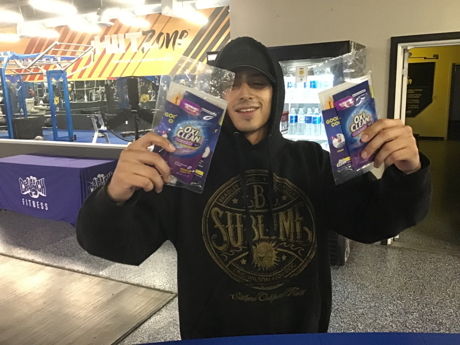 OxiClean at Crunch Fitness - Norwalk, Ca