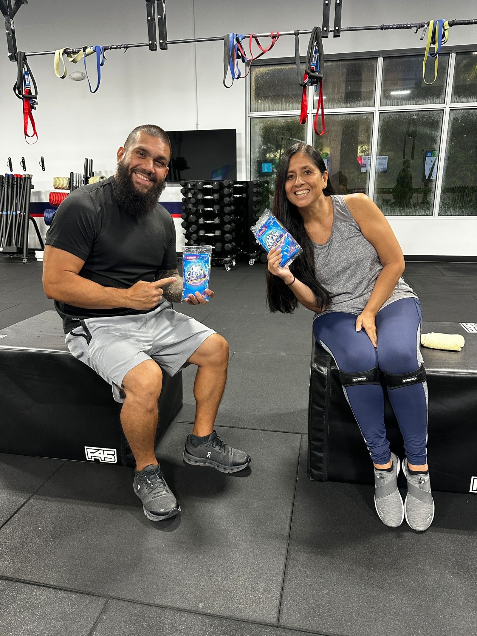 OxiClean at F45 Doral