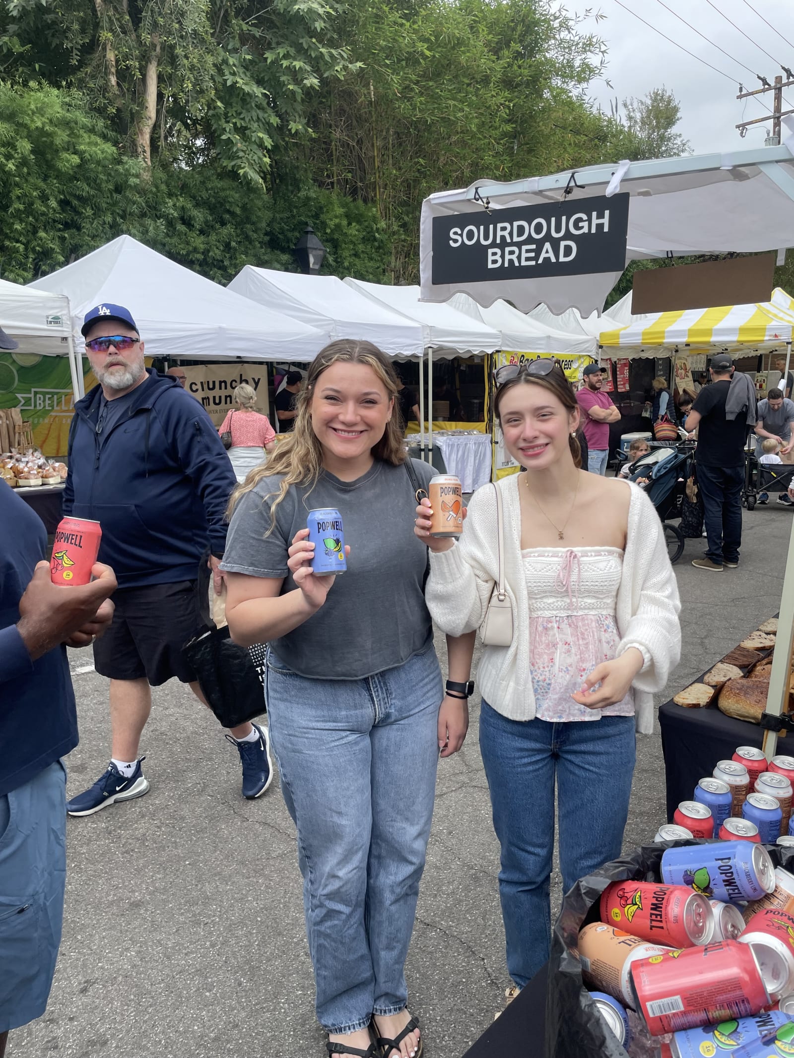 Popwell at Brentwood Farmers Market