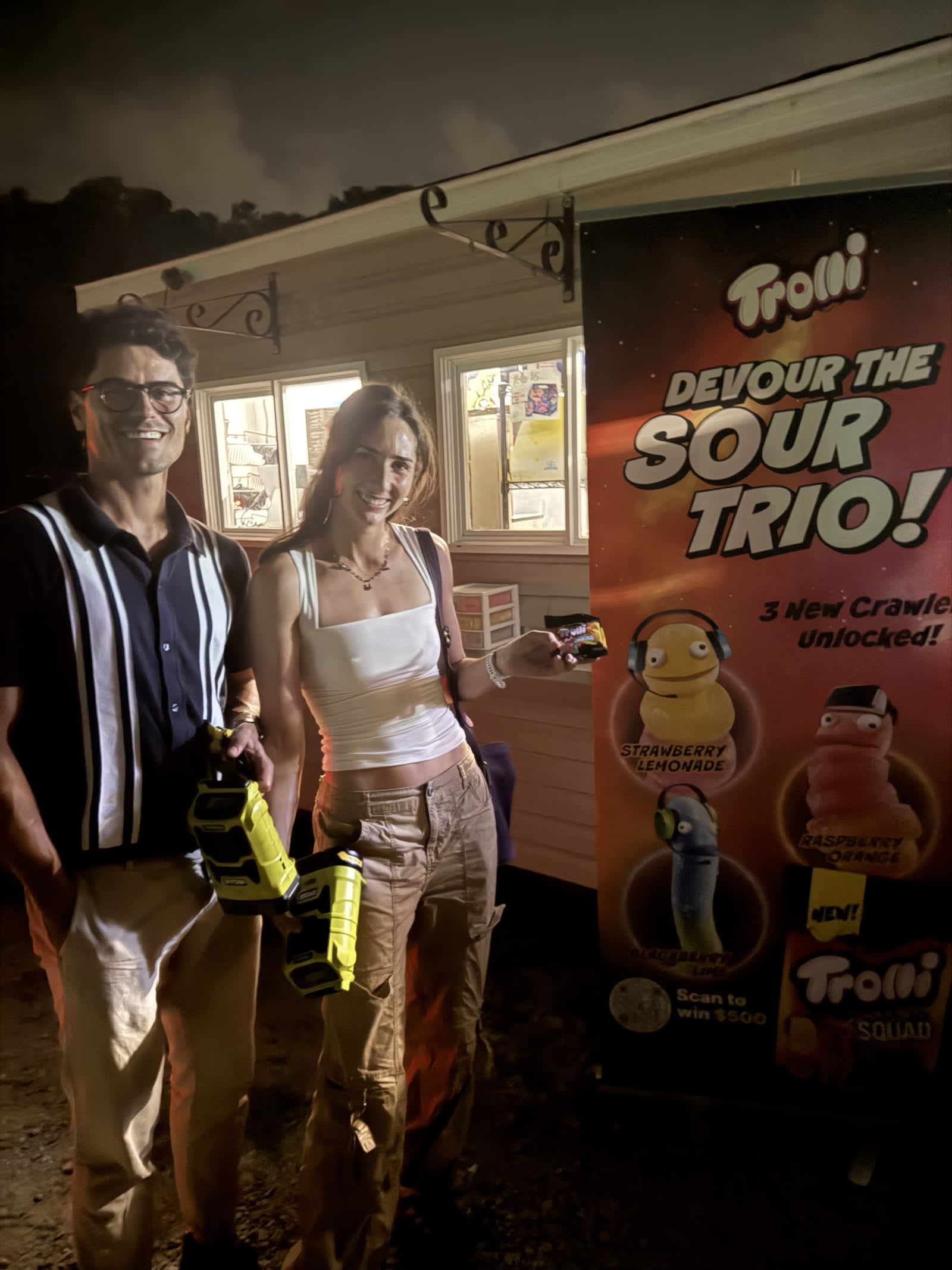Trolli Sour Electric at Raleigh Road Outdoor Theater
