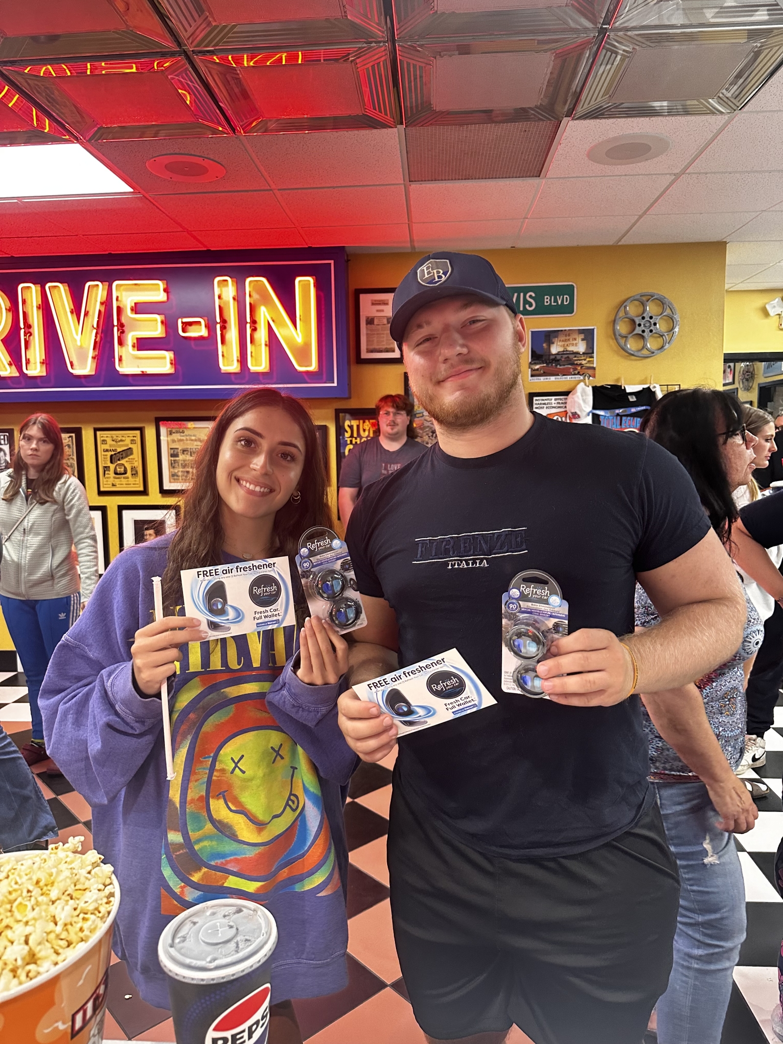 Refresh Your Car Auto Air Freshners at Transit Drive-In Theatre