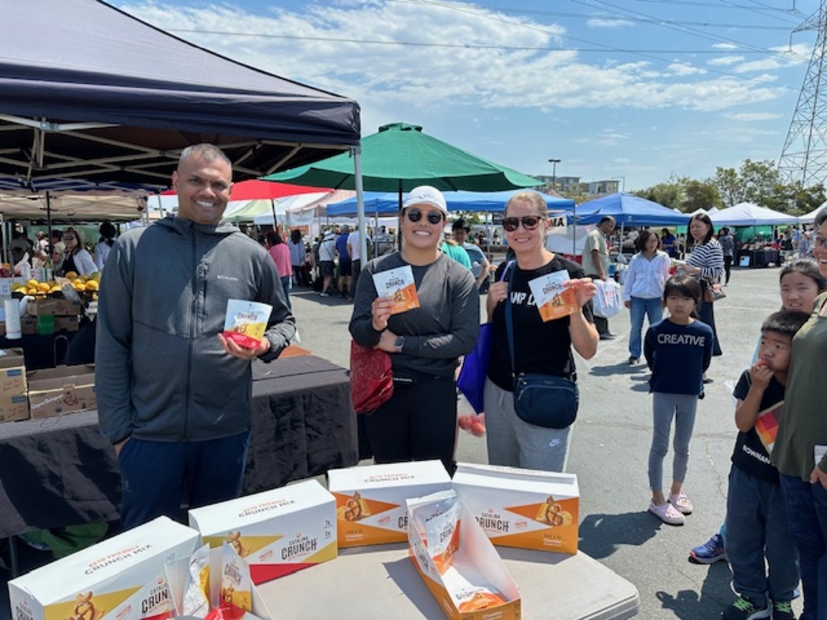 Catalina Crunch at Foster City Farmers Market