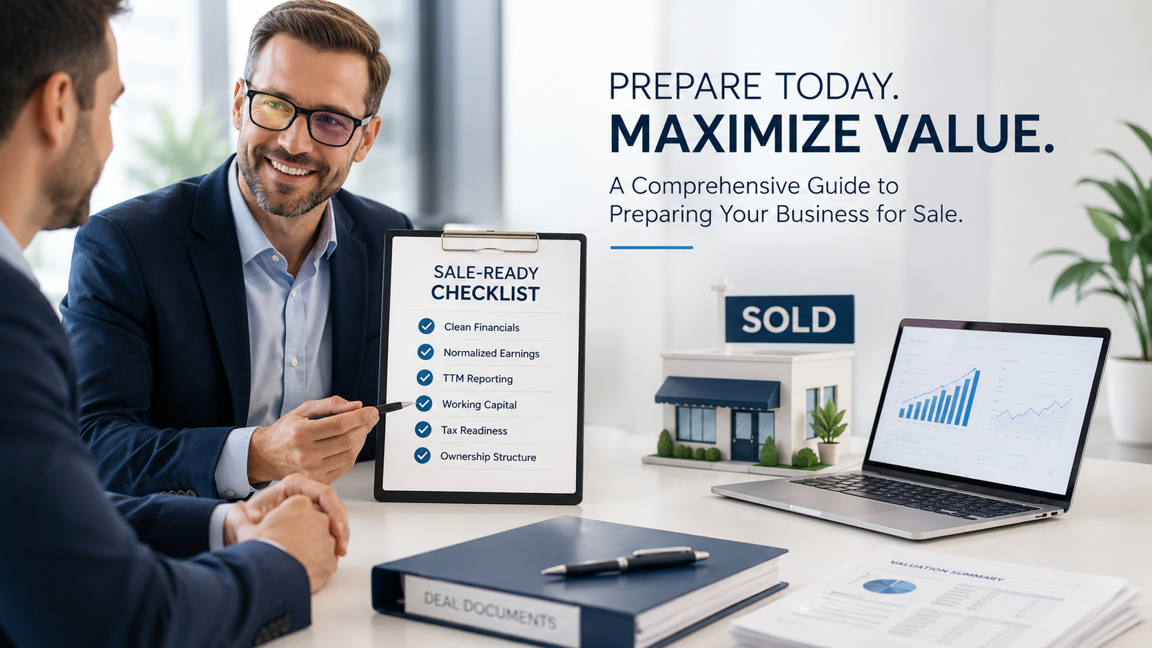 Prepare Today. Maximize Value.