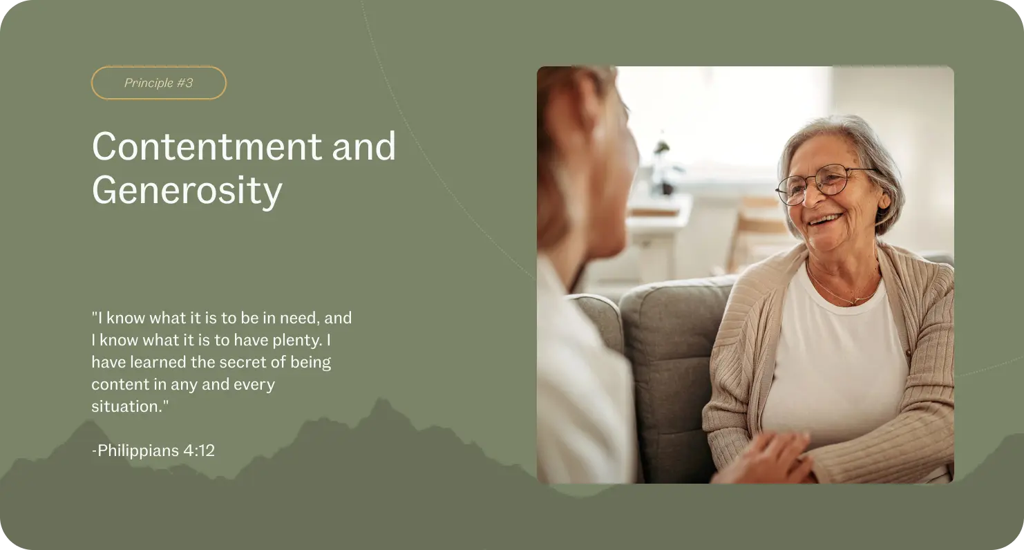 Contentment and Generosity