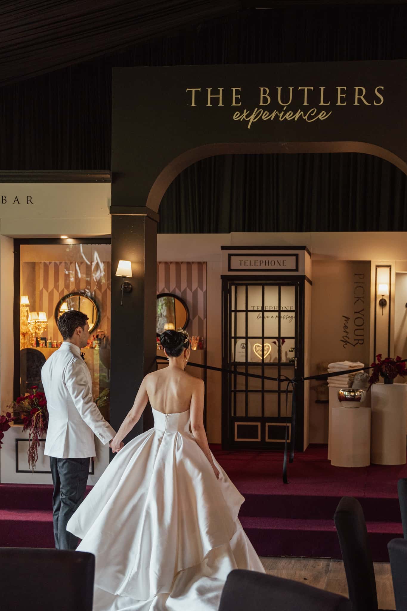 The Butler’s Experience: an unforgettable happening at Ana Victoria & Jack’s wedding