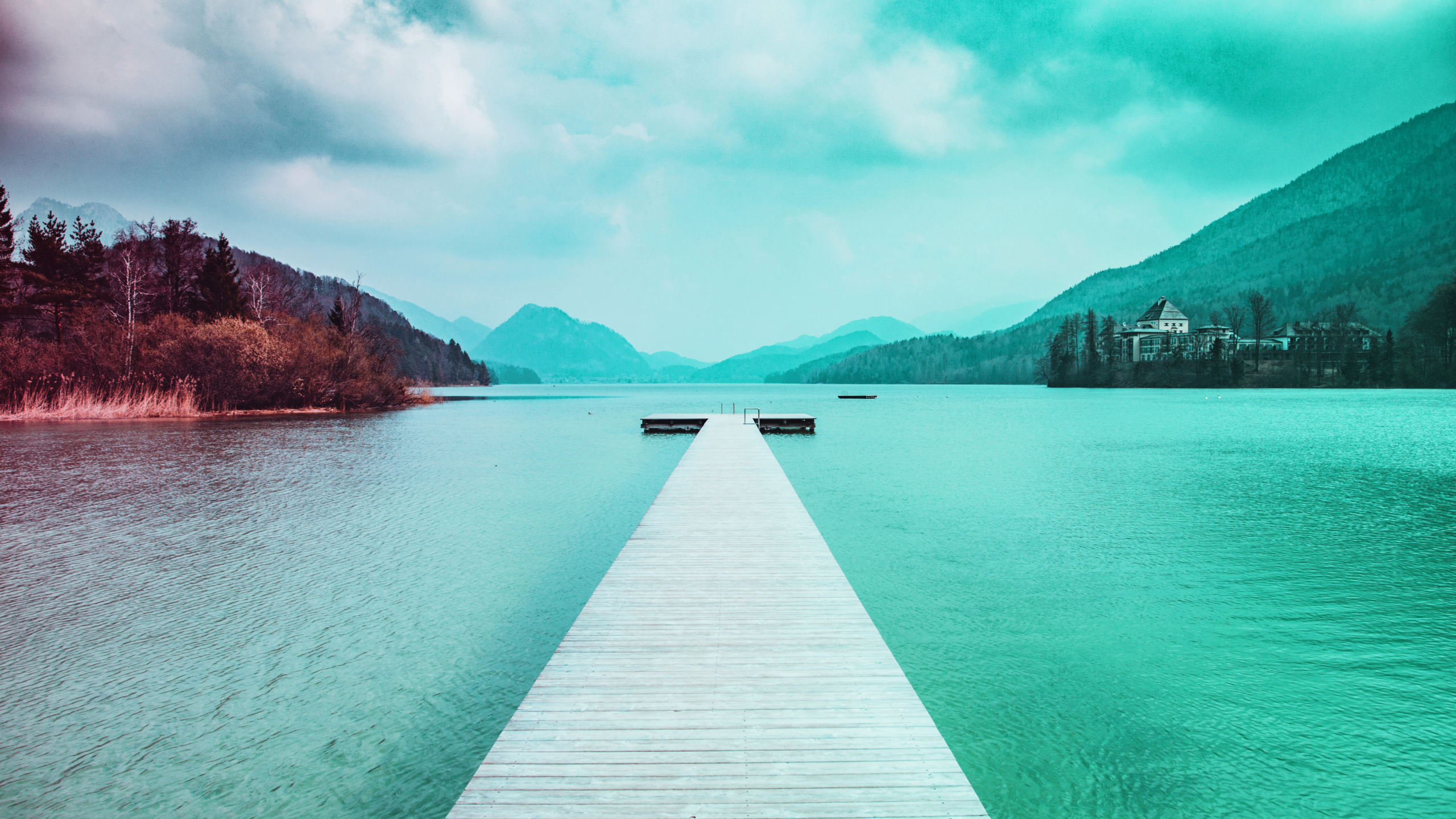 Dock on a lake