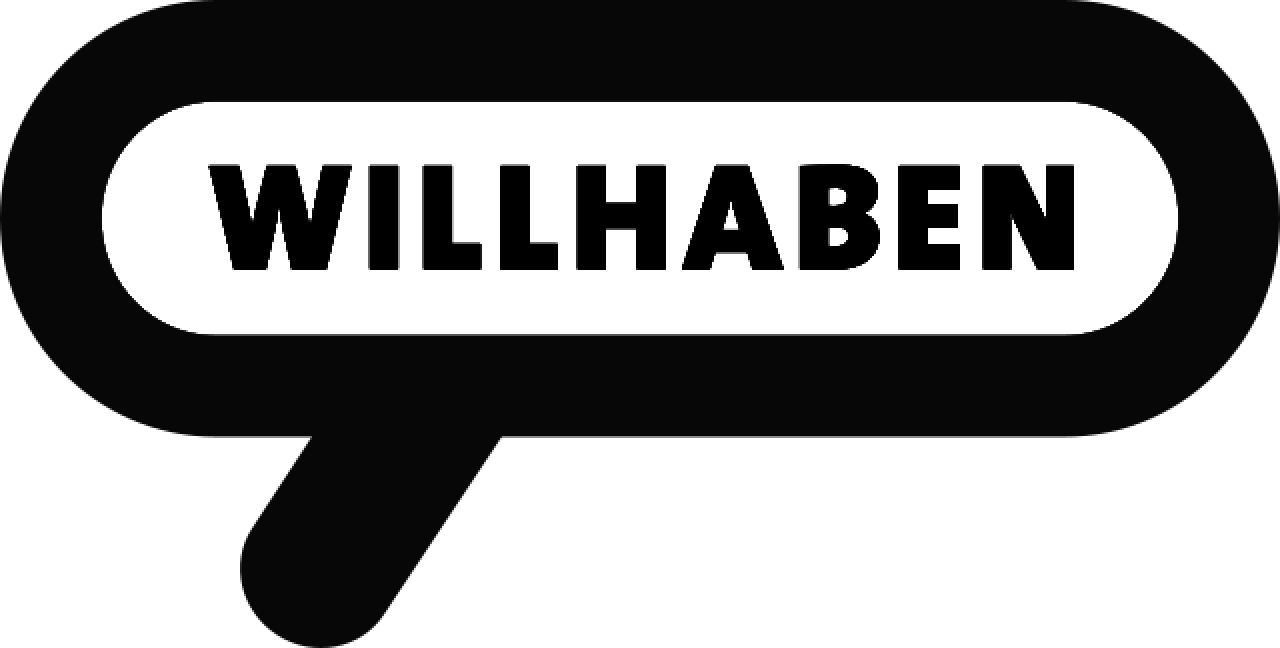 Logo with "WILLHABEN" text in bold, black and white. Represents secure data collaboration and privacy-enhancing technologies.