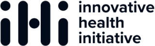 Innovative Health Initiative logo, representing Decentriq's secure data collaboration platform for healthcare data rooms.