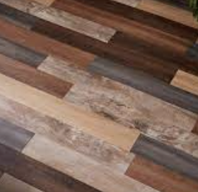 Luxury vinyl plank flooring