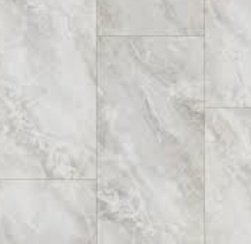 Marble-style vinyl tiles