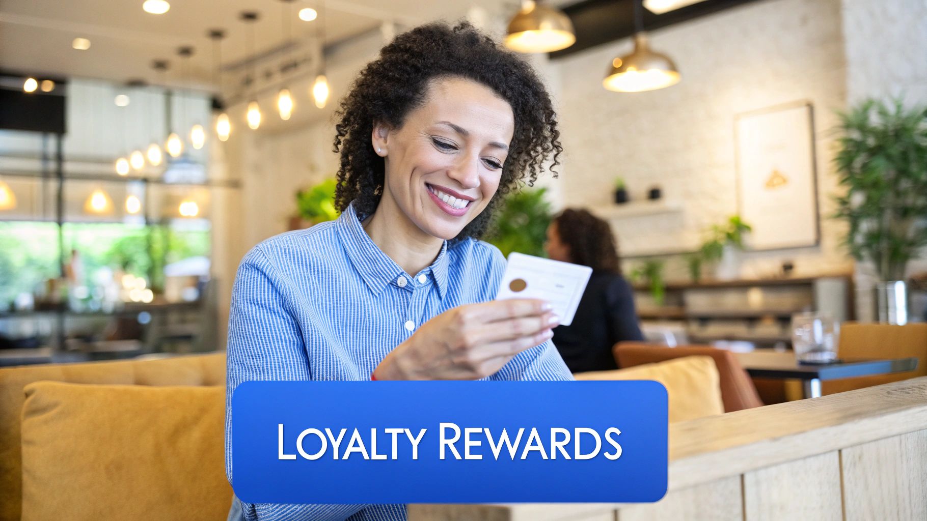 Customers interacting with a brand in a modern retail setting