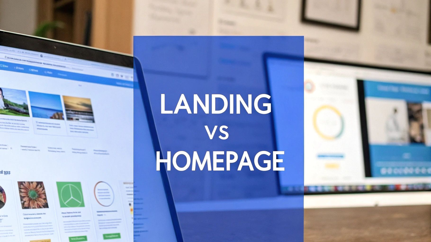 Landing Page vs. Homepage: What’s Best for Your Conversions?