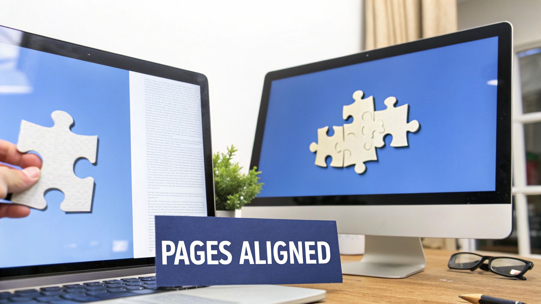 A diagram showing a user journey from a paid ad to a focused landing page, and then to a comprehensive homepage for further exploration.