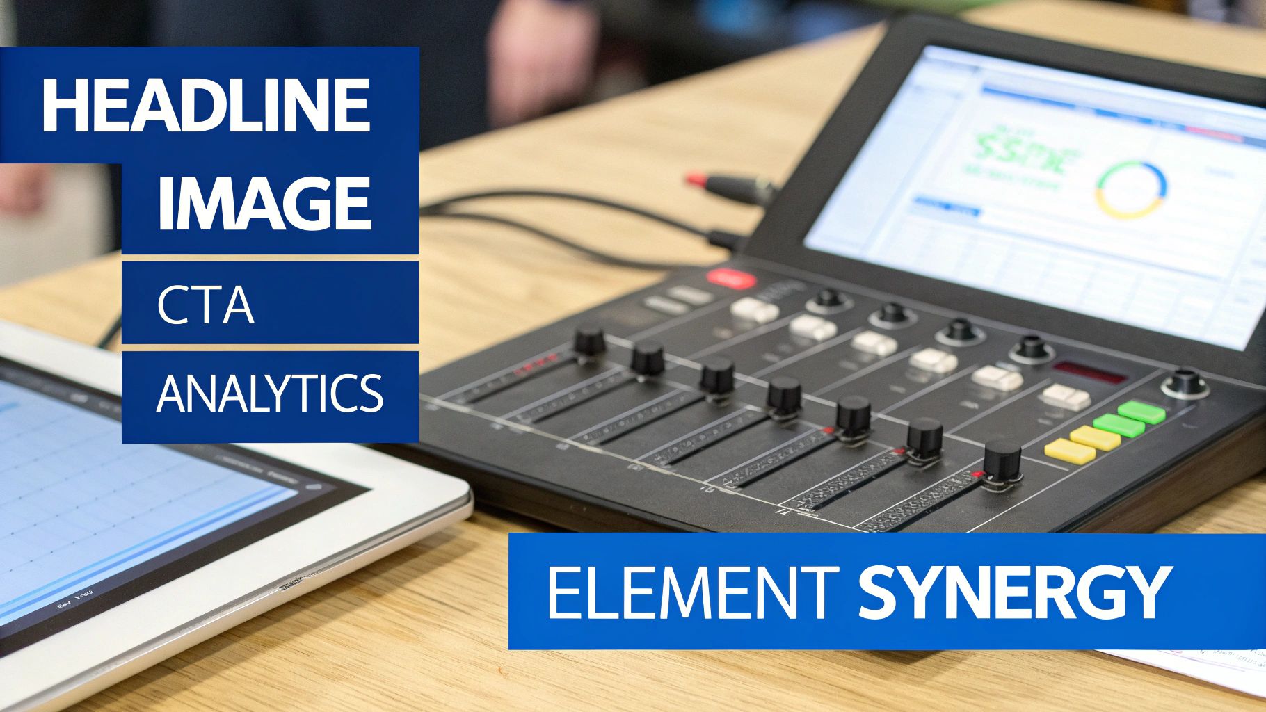 Person analyzing a digital chart showing various combinations of elements.