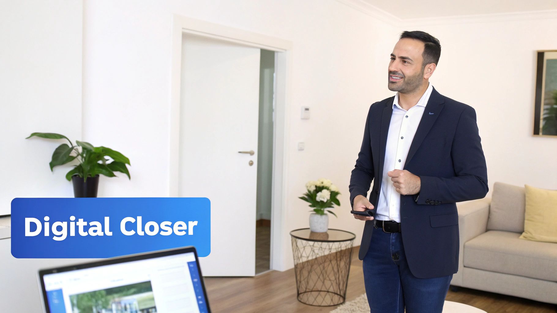 An aerial view of a modern house with a pool, symbolizing a high-value real estate property.