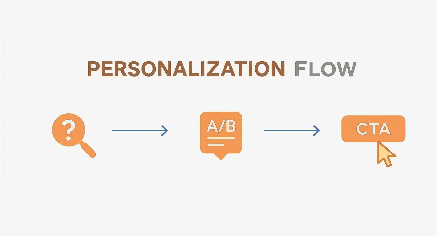 Infographic about improve landing page conversion rate
