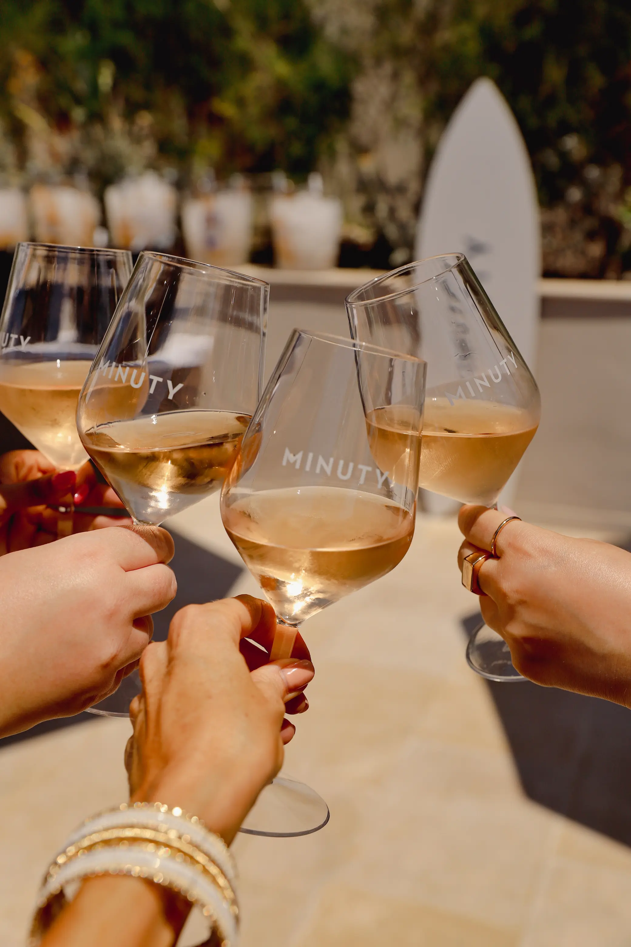Minuty cheers in Ella Resorts Rhodes