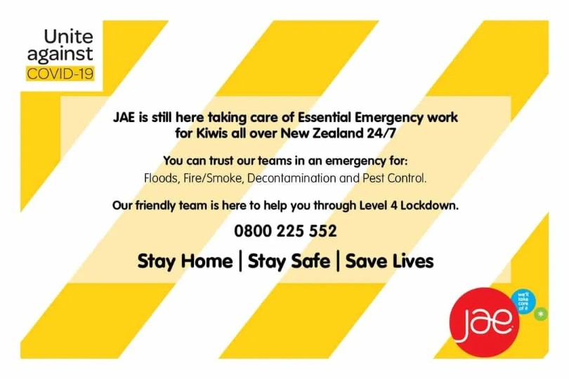 COVID-19 JAE Essential Services