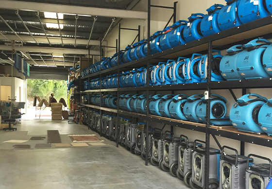 flood restoration machines