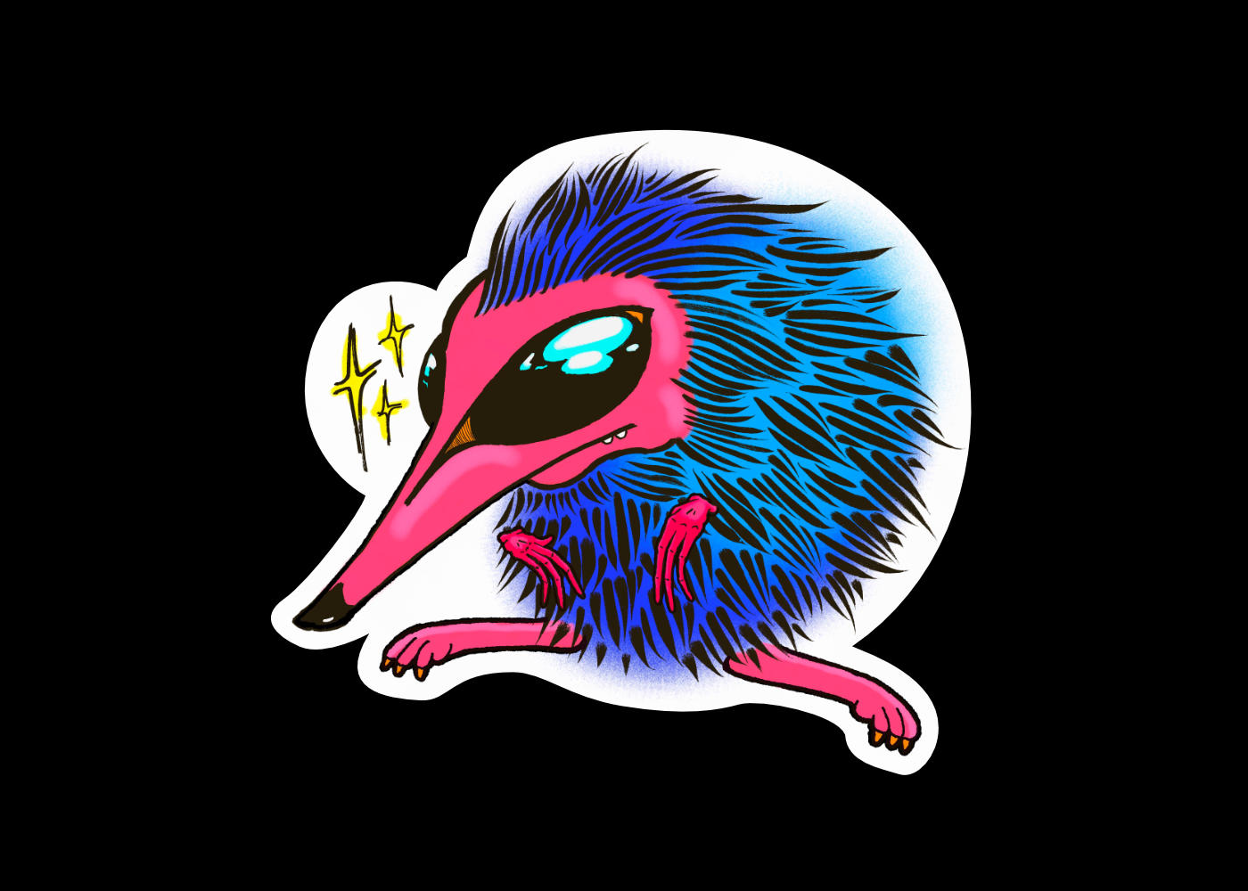 UV PRINTED Sticker, Easy Application Transfer Tape , weather & water resistant & highly durable.
-EASY PEAL BACK-
Roughly 2.5" x 1.75"
This original design is made in-house by H0ll0M Art & Design Studio, hand drawn digitally crafted NO AI.