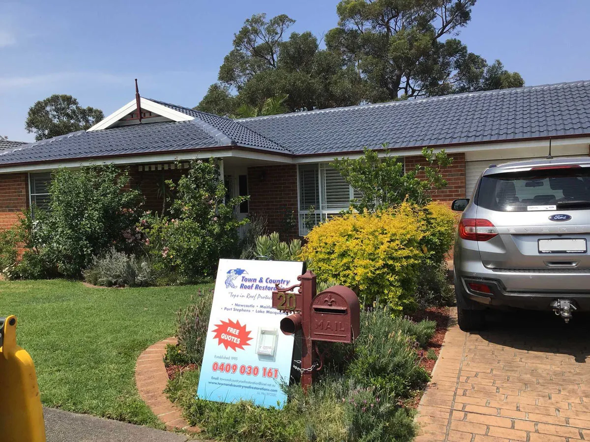 residential roof restoration