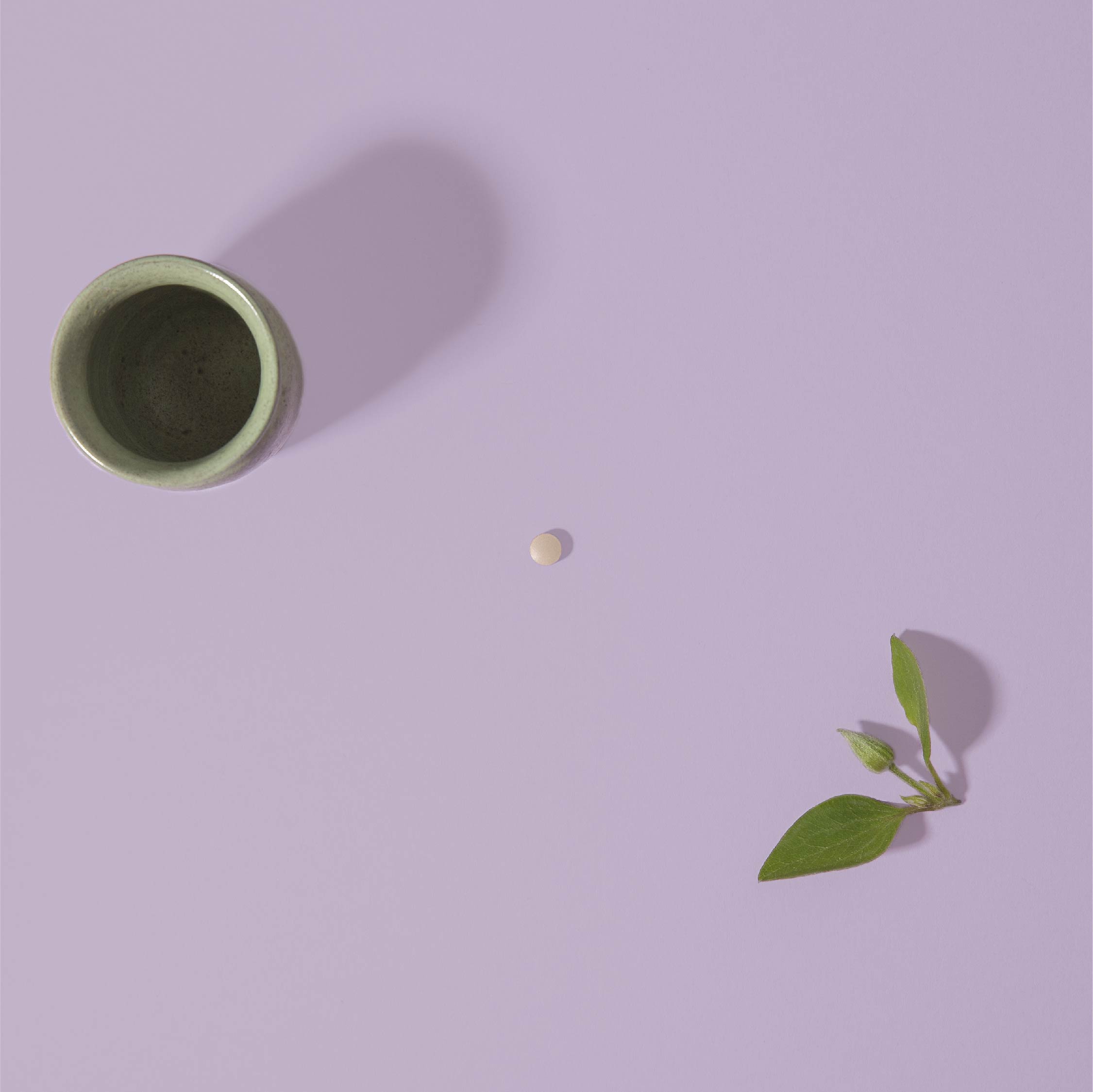 Groene thee met props